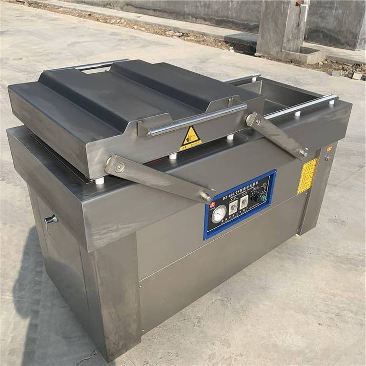 全自动食品真空包装机商用双室真空包装机全自动食品真空封口设备图2