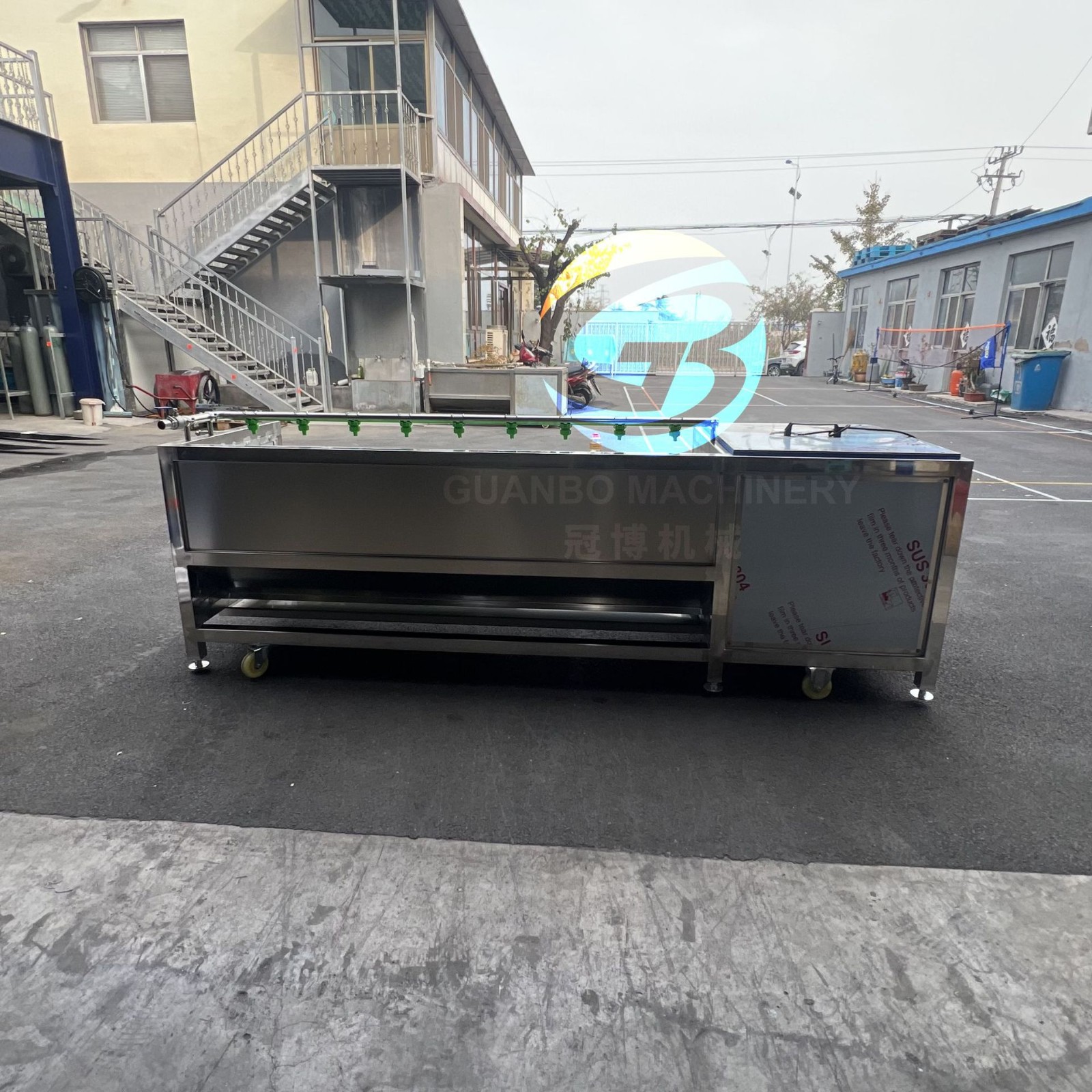 全自动红薯毛辊去皮清洗机 贝类海鲜毛辊清洗机设备 萝卜清洗设备图2