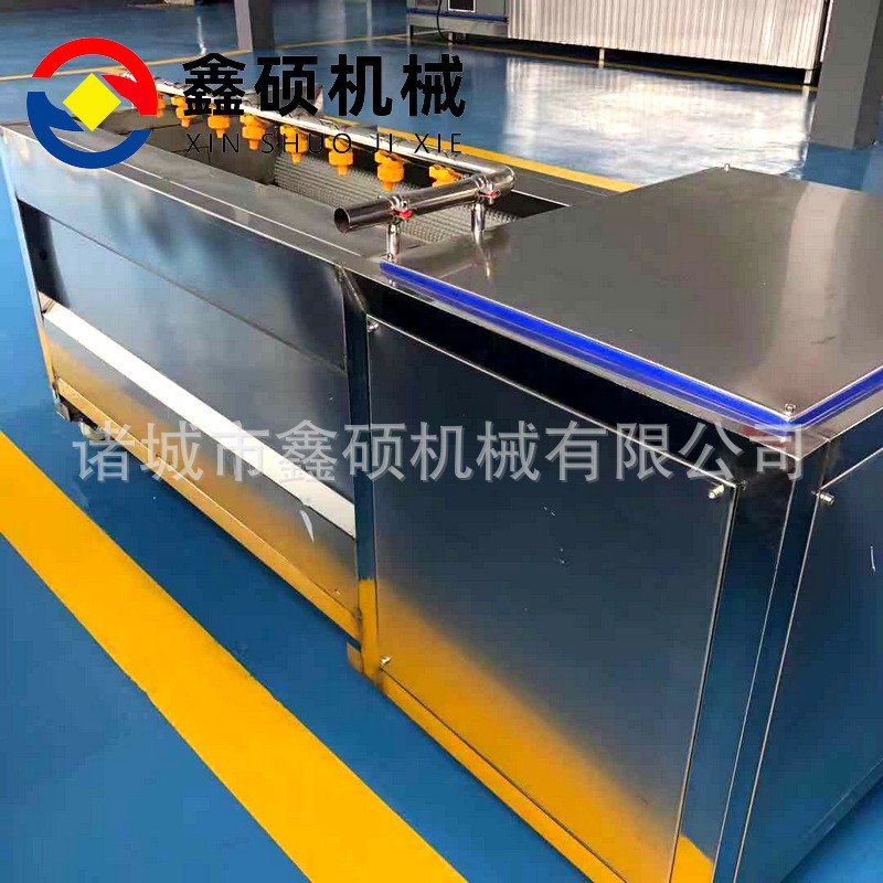 芋头马铃薯清洗去皮机 多功能根茎类毛辊清洗机设备胡萝卜去泥机图4