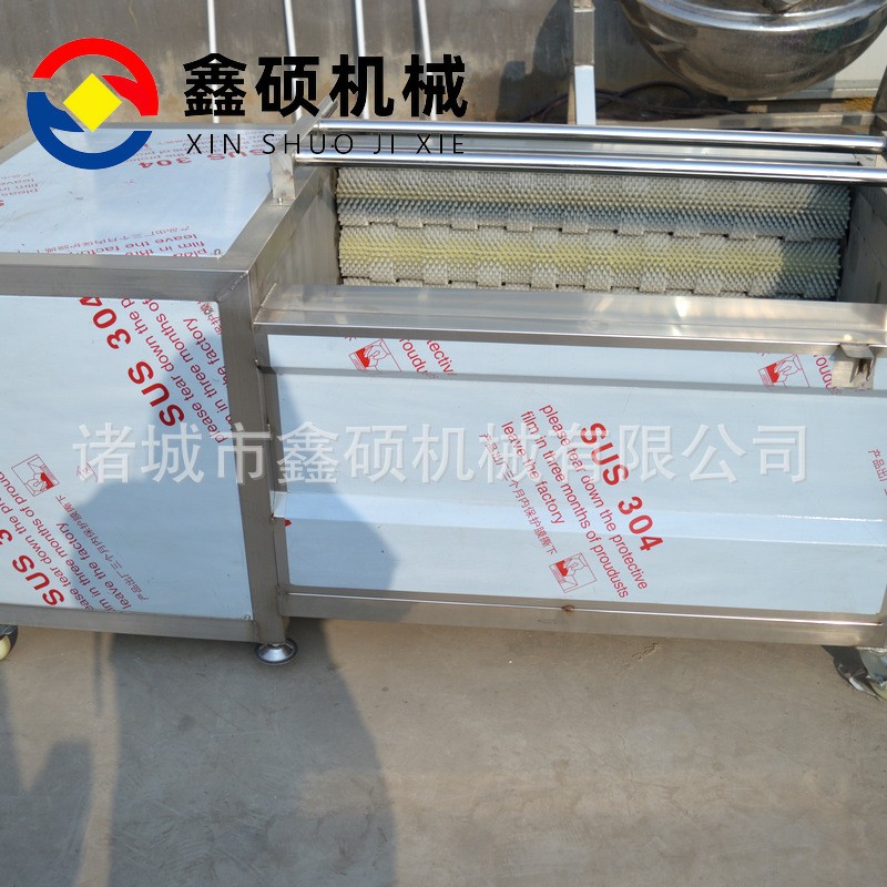 芋头马铃薯清洗去皮机 多功能根茎类毛辊清洗机设备胡萝卜去泥机图2