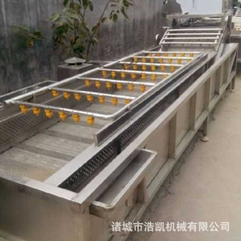 毛豆芋头气泡清洗机 水果蔬菜清洗设备 中央厨房蔬菜清洗机洗菜机图2
