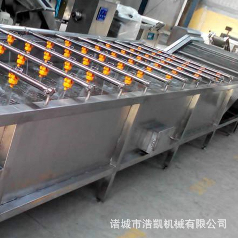 毛豆芋头气泡清洗机 水果蔬菜清洗设备 中央厨房蔬菜清洗机洗菜机图4