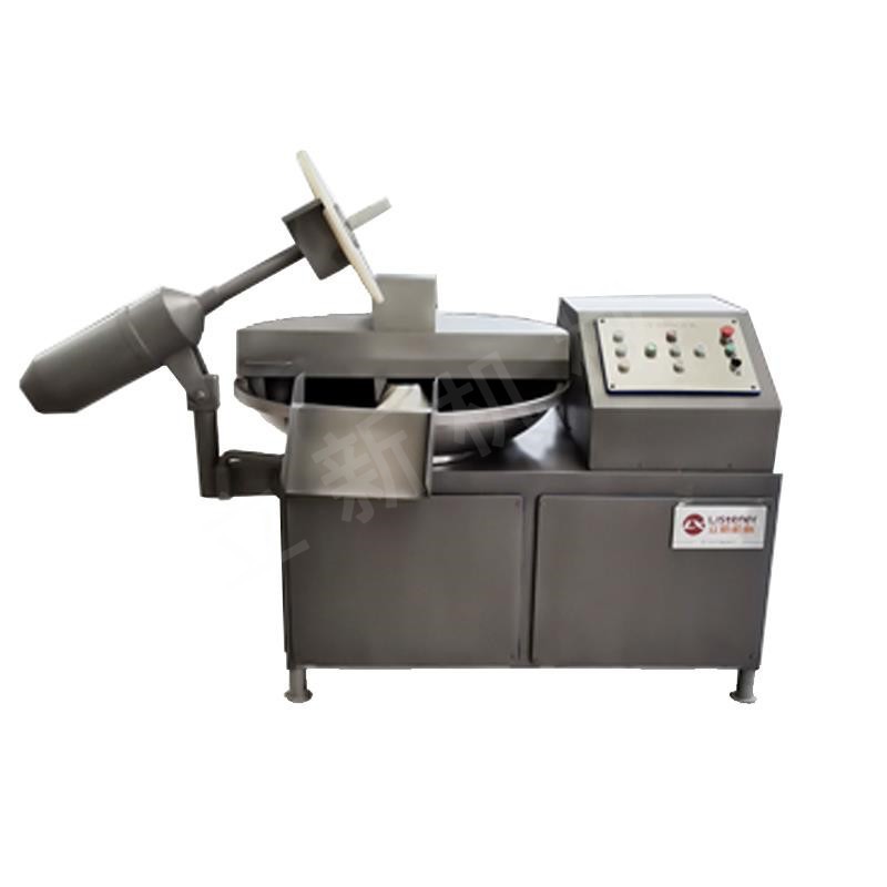 豆干鱼豆腐高速斩拌机 小型鱼泥斩拌机 全自动大型斩拌机规格型号图5