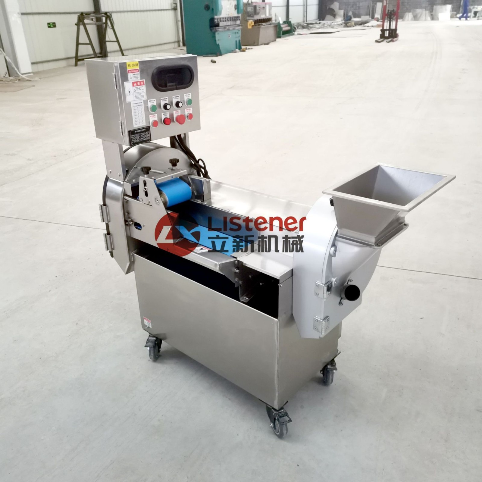 多功能切菜机 商用全自动切片切丝机切瓜切蔬菜切葱花切丁机器图2