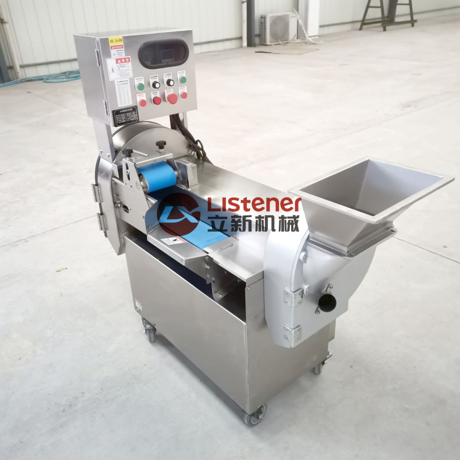 多功能切菜机 商用全自动切片切丝机切瓜切蔬菜切葱花切丁机器图3