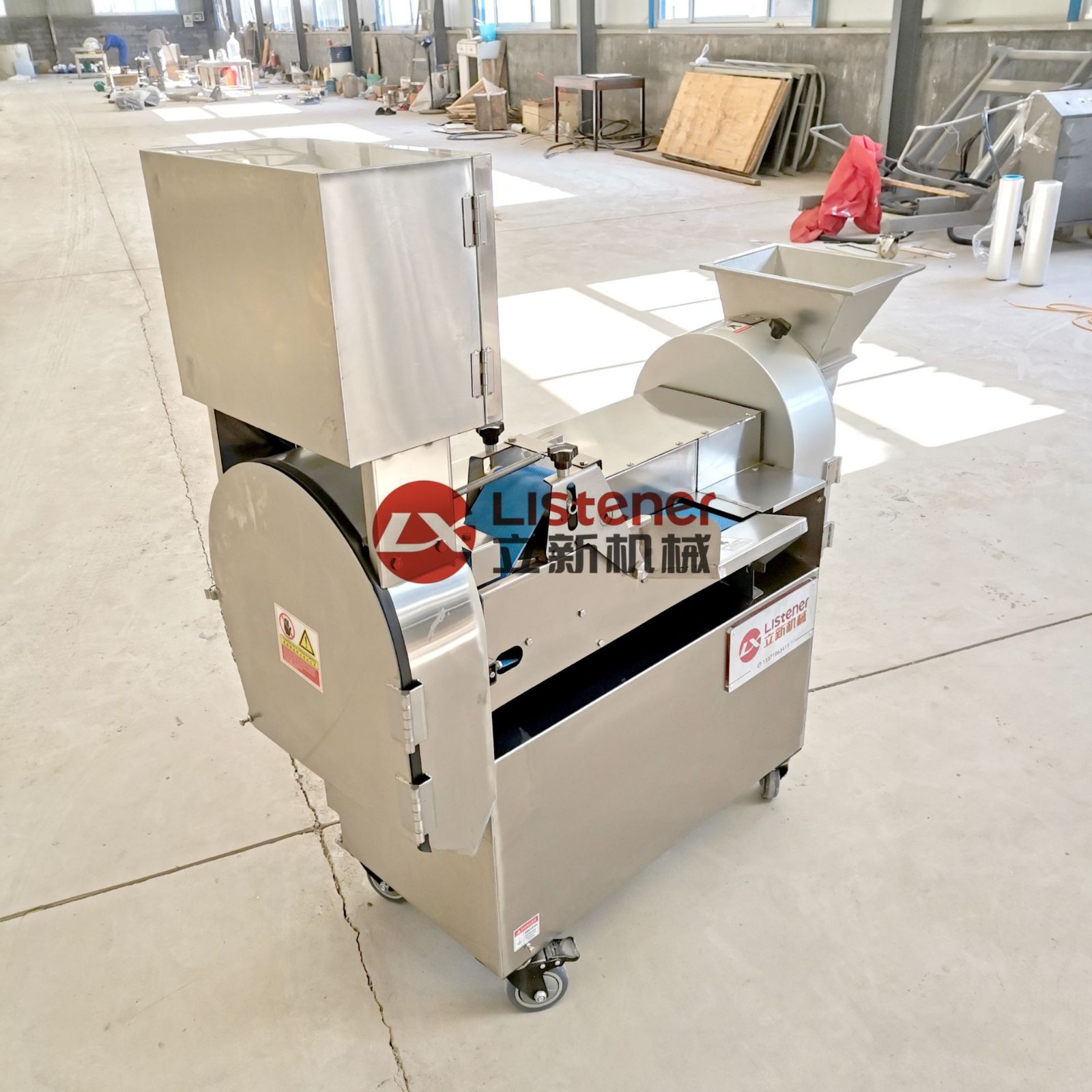 多功能切菜机 商用全自动切片切丝机切瓜切蔬菜切葱花切丁机器图4