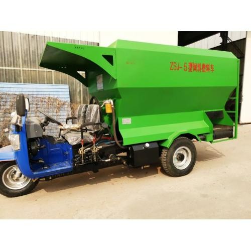 三轮饲料撒料车(zsj-5型三轮撒料车)