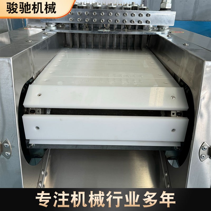 禽类切丁切块机 鸡肉牛肉红烧肉禽肉类剁块机设备图2