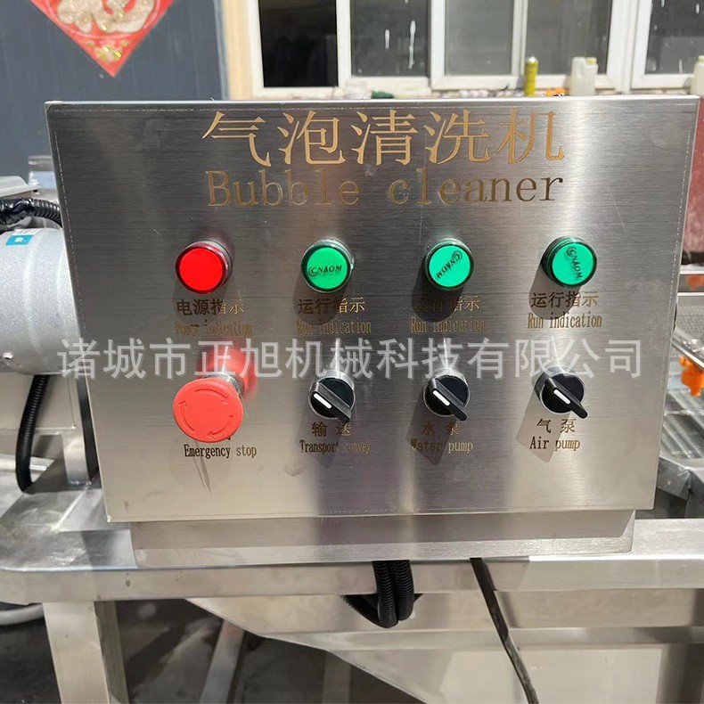 商用大型雪菜洗菜机蘑菇白菜高压喷淋气泡清洗 蔬菜清洗风干清洗图3