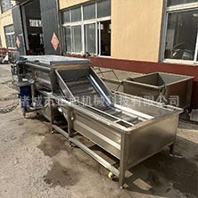 大姜高压喷淋清洗机 地瓜红薯洗泥沙清洗设备 莲藕洗泥机图3