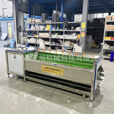 猪头猪蹄毛辊清洗机 牛蹄猪脚毛刷去杂机 羊蹄猪手沥青去黑炭机