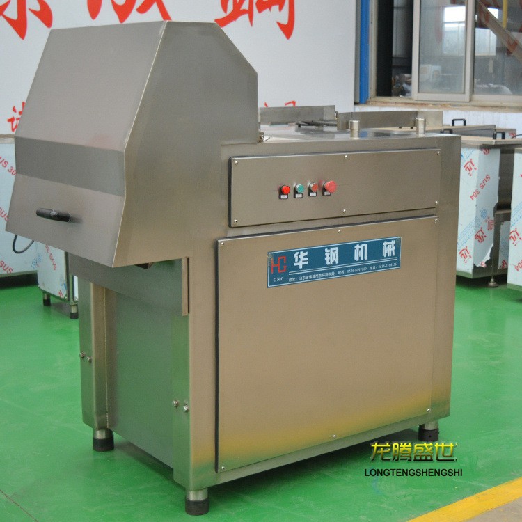 冻肉盘切块机 切冻肉块机 大型冻盘破碎设备 香肠加工机器图3