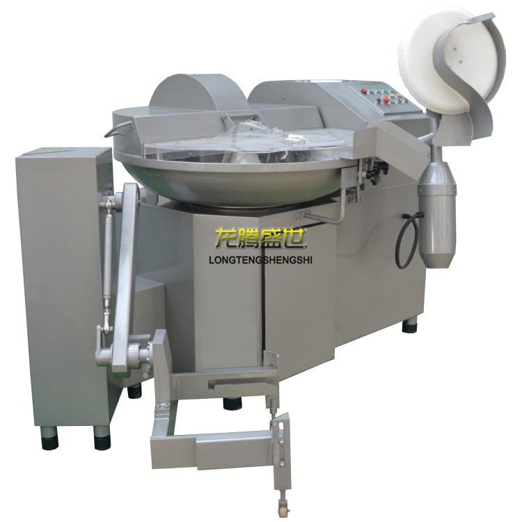 全自动大型斩拌机 200升带提升上料斩拌机 大豆蛋白斩肉机大型图5