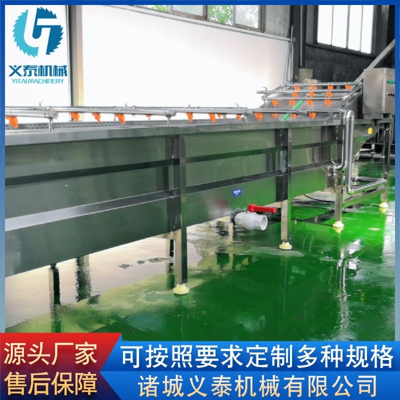 芹菜气泡清洗机 全自动桑葚果清洗机设备 黄瓜果蔬清洗机价格图1