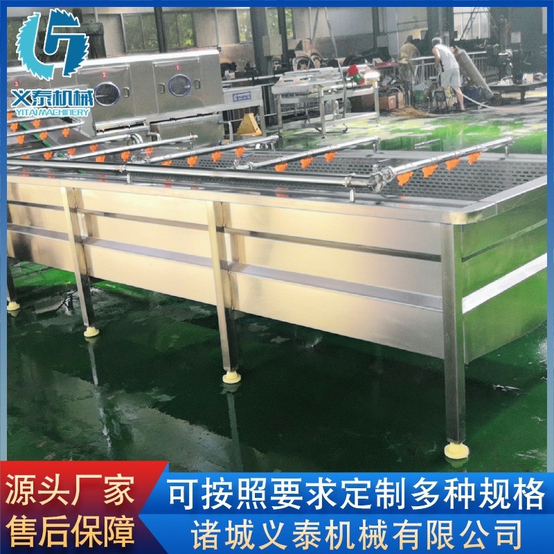 玉米段气泡清洗机设备 全自动豌豆粒清洗线 果蔬喷淋式清洗设备图4