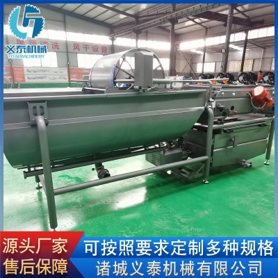 芹菜段涡流清洗机 全自动果蔬清洗机设备 供应薄荷叶涡流清洗机