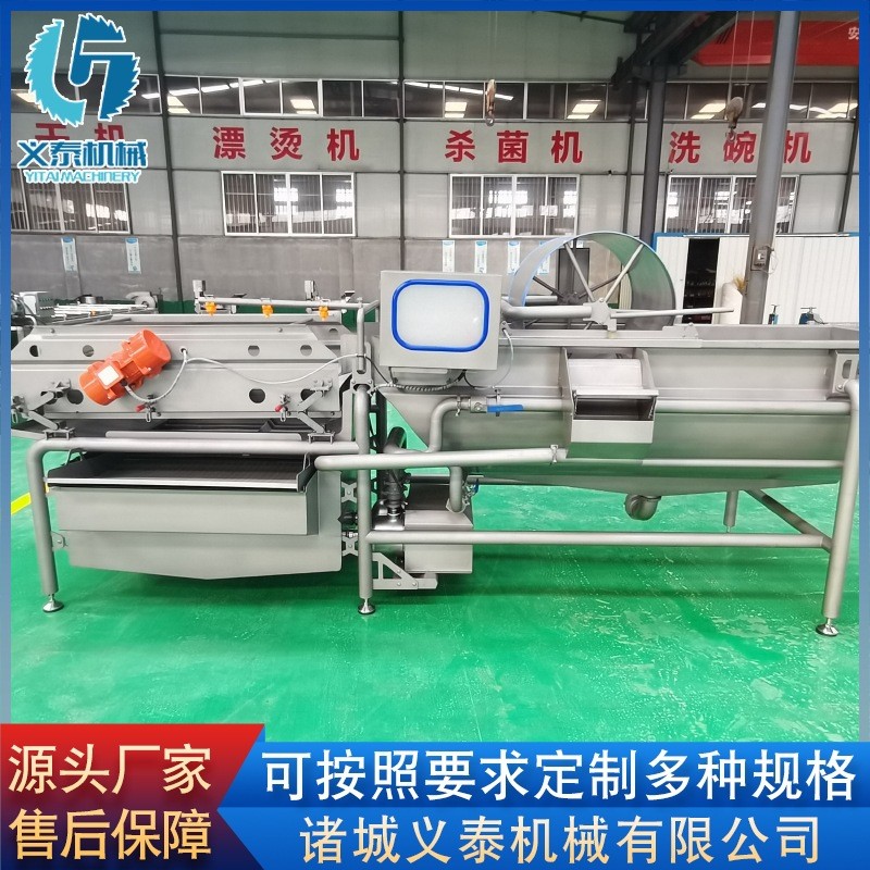 芹菜段涡流清洗机 全自动果蔬清洗机设备 供应薄荷叶涡流清洗机图2