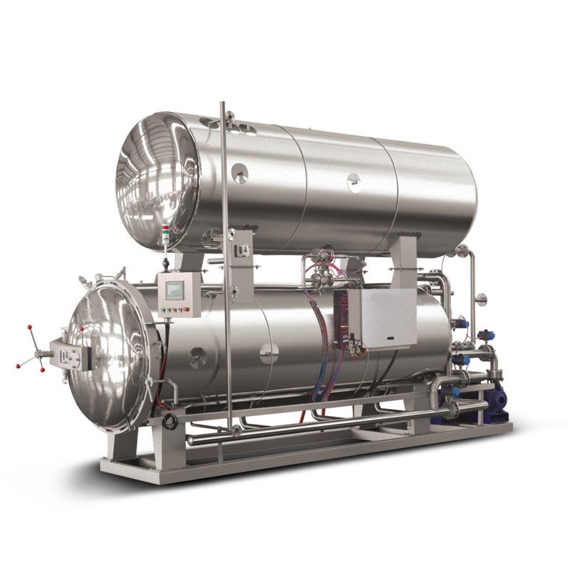 电加热蒸汽加热两用型杀菌锅 肉制品罐头杀菌设备 咸鸭蛋杀菌锅图5