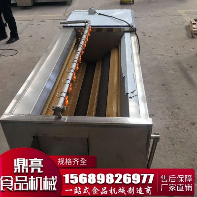 不锈钢滚筒清洗机 果蔬翻转清洗机 包装袋清洗风干流水线