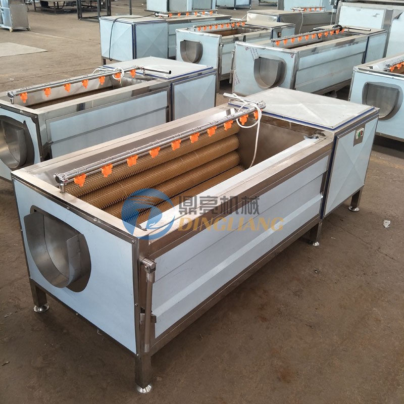 不锈钢滚筒清洗机 果蔬翻转清洗机 包装袋清洗风干流水线图2