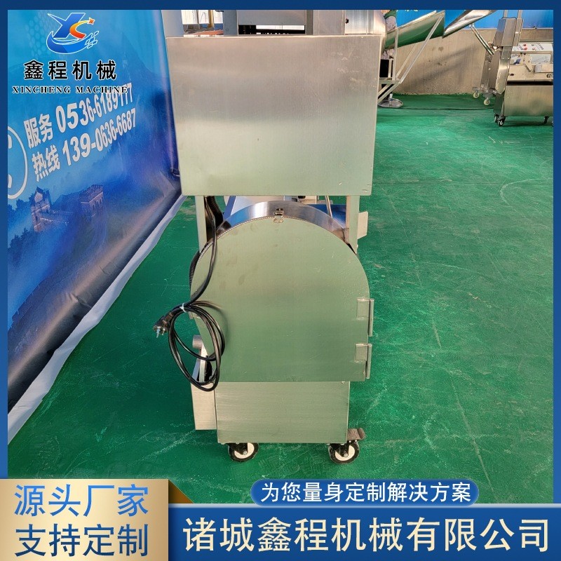 东北酸菜切丝机 全自动切菜机 供应西葫芦切片机设备 厂家供应图2