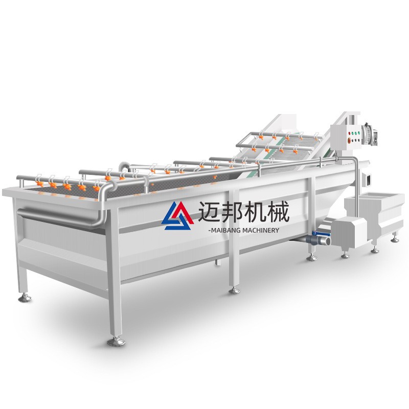 商用芥菜气泡清洗机酱腌菜酸菜海带脱盐清洗设备咸菜脱盐设备图3