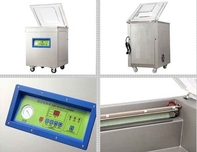 膨化食品充氮气真空包装机 内抽式真空充气封口机图3