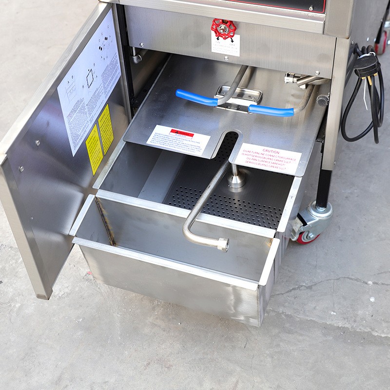 美式油炸锅商用高压炸鸡炉不锈钢滤油油炸机电热炸鸭炉25L大容量图3