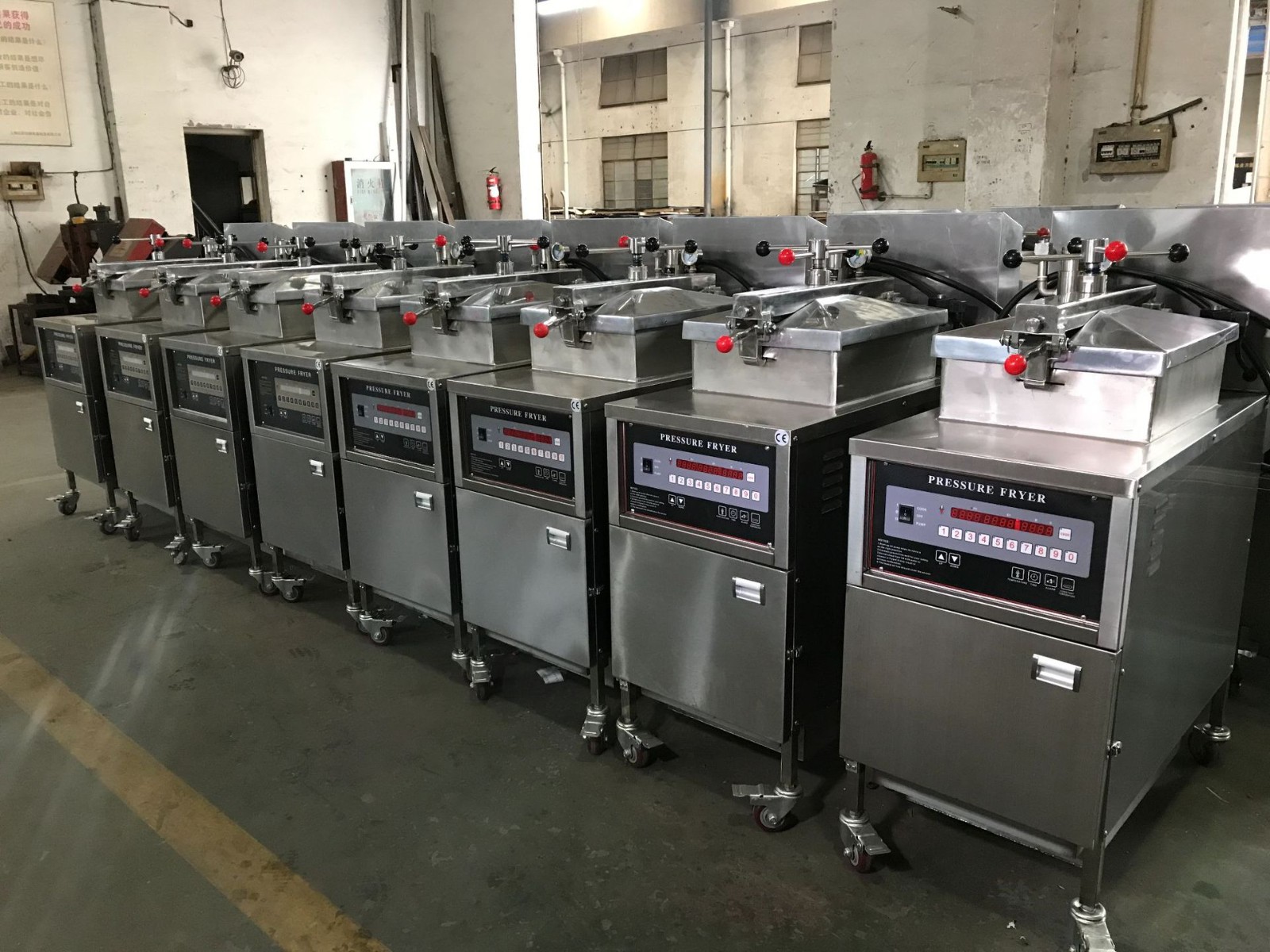 美式油炸锅商用高压炸鸡炉不锈钢滤油油炸机电热炸鸭炉25L大容量图4