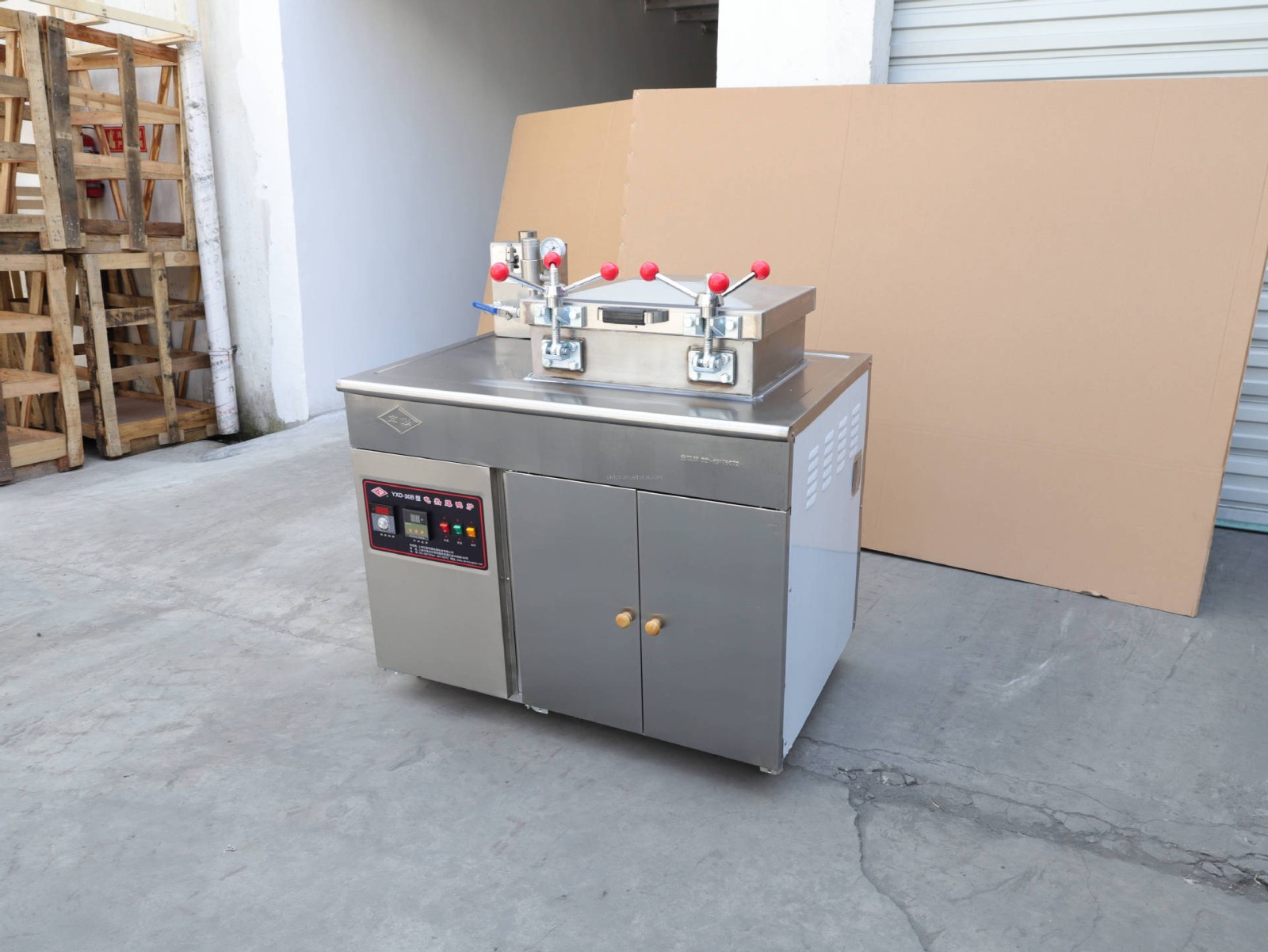 京式压力炸鸭炉燃气醉仙鸭炸鸡炉电炸锅电气两用商用爆烤鸭炉茶油图2