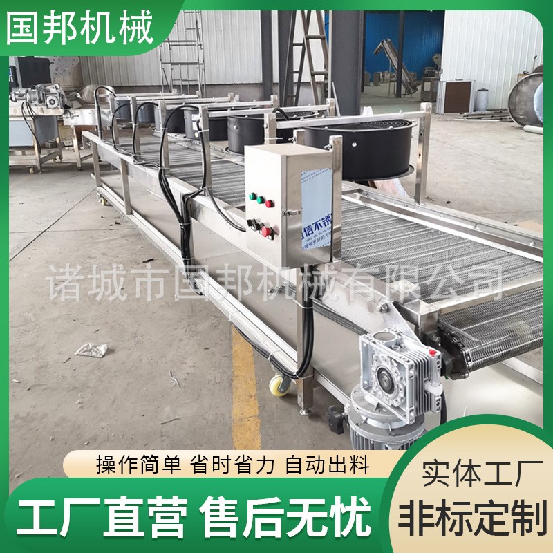 国邦牌全自动薄脆油炸机 薄脆流水线 煎饼果子油炸锅图4