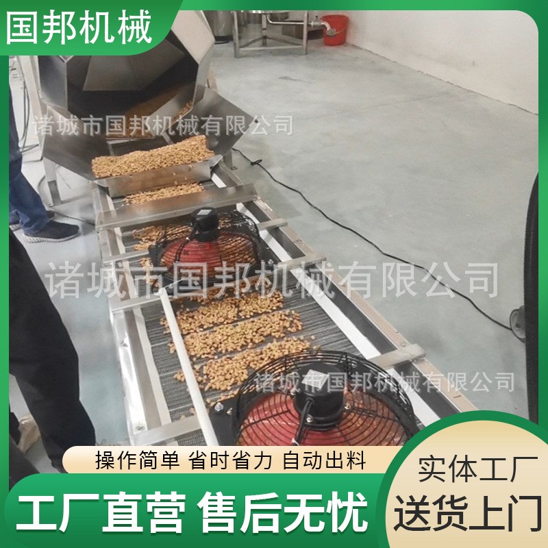 虎皮花生加工设备 全自动酒鬼花生米油炸机 螺蛳粉配料油炸锅图4