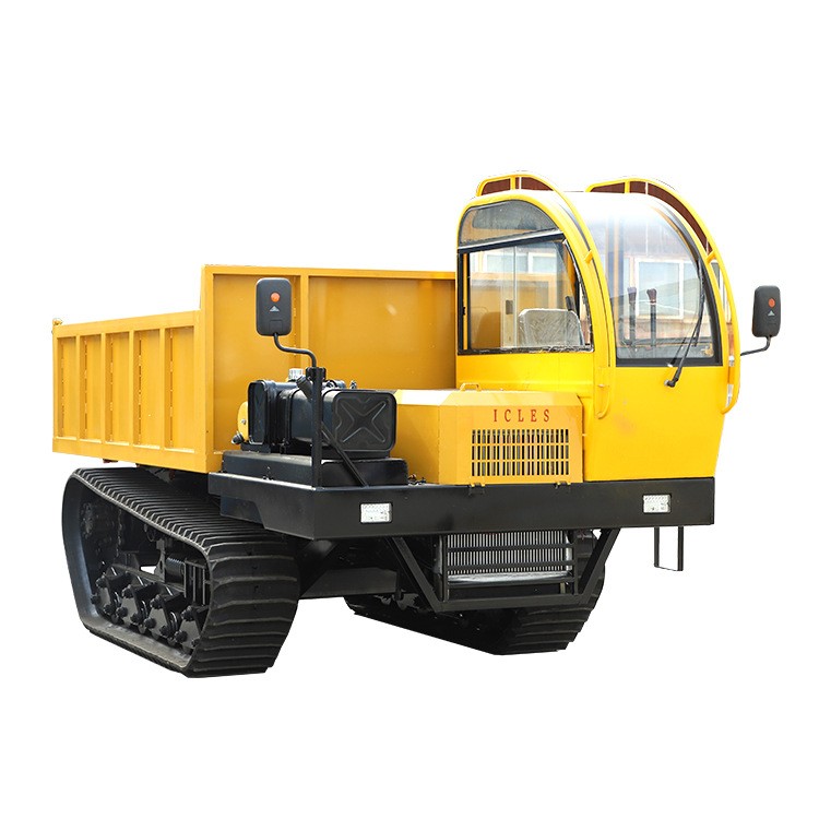 履带运输车全地形建筑工程爬山虎运输车座驾式液压自卸搬运车图4