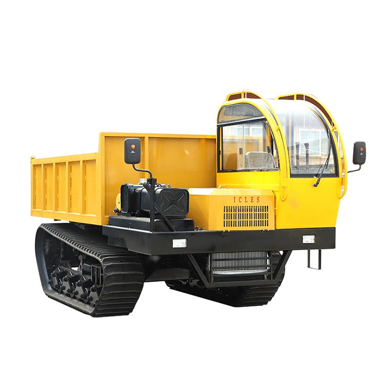 小型手扶履带运输车农用果园全地形座驾式爬山虎自卸搬运车四不像图5