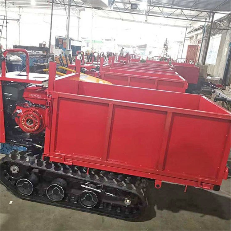 小型履带运输车山地木材履带运输设备农用工程自卸爬山车机器批发图2