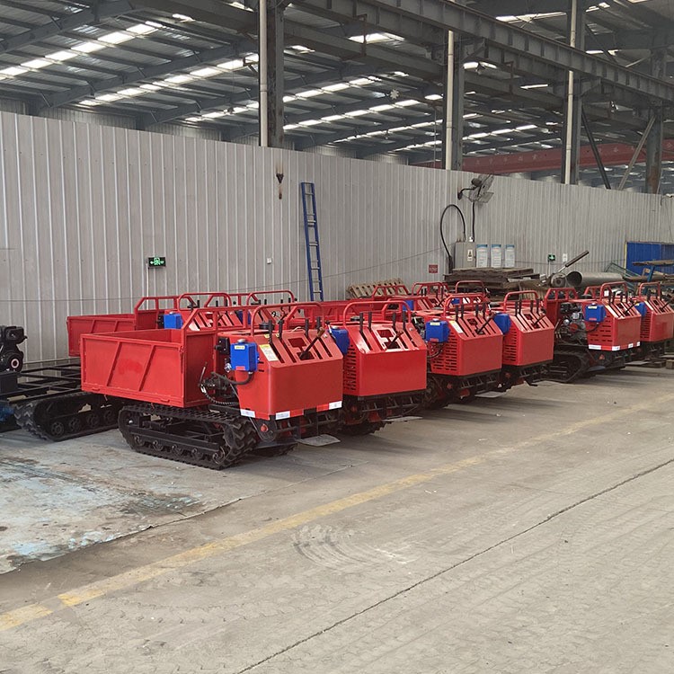 中拓履带运输车山地木材履带运输车农用工程自卸爬山车图4