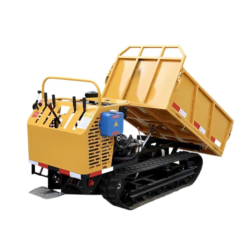 厂家供应手扶履带运输车小型农用全地形搬运车工程自卸车图5