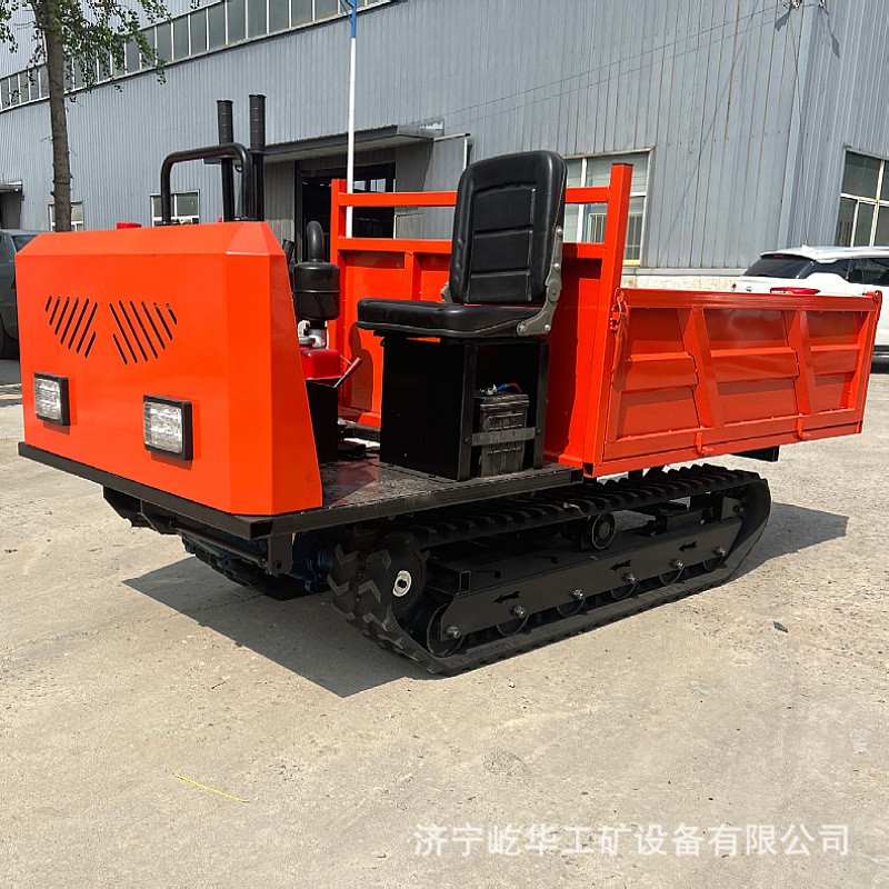 厂家供应手扶履带运输车小型农用全地形搬运车工程自卸车图4