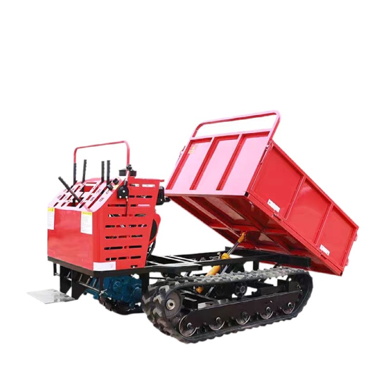 厂家供应小型手扶履带运输车农用全地形四不像多功能自卸车图5