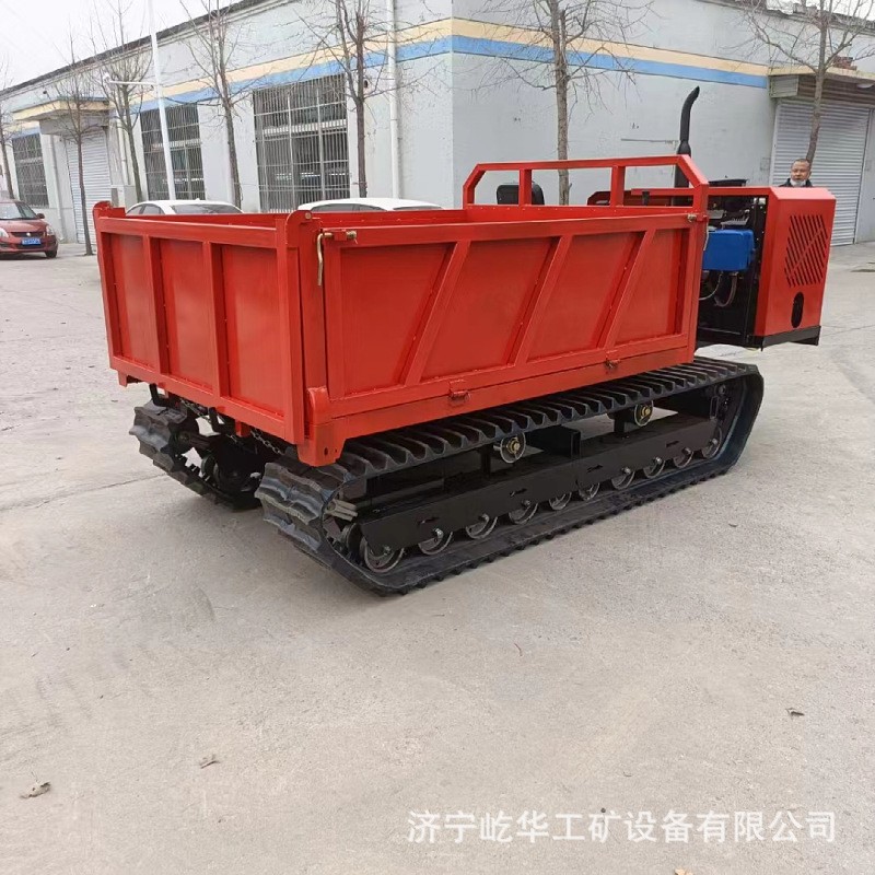 厂家供应小型手扶履带运输车农用全地形四不像多功能自卸车图2