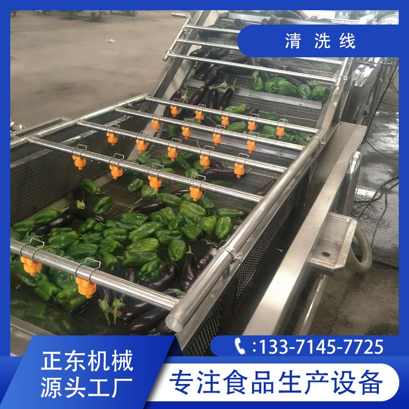 中药材清洗加工流水线黄精人参清洗加工设备商用大型气泡清洗机图3