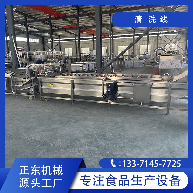 中药材清洗加工流水线黄精人参清洗加工设备商用大型气泡清洗机图5