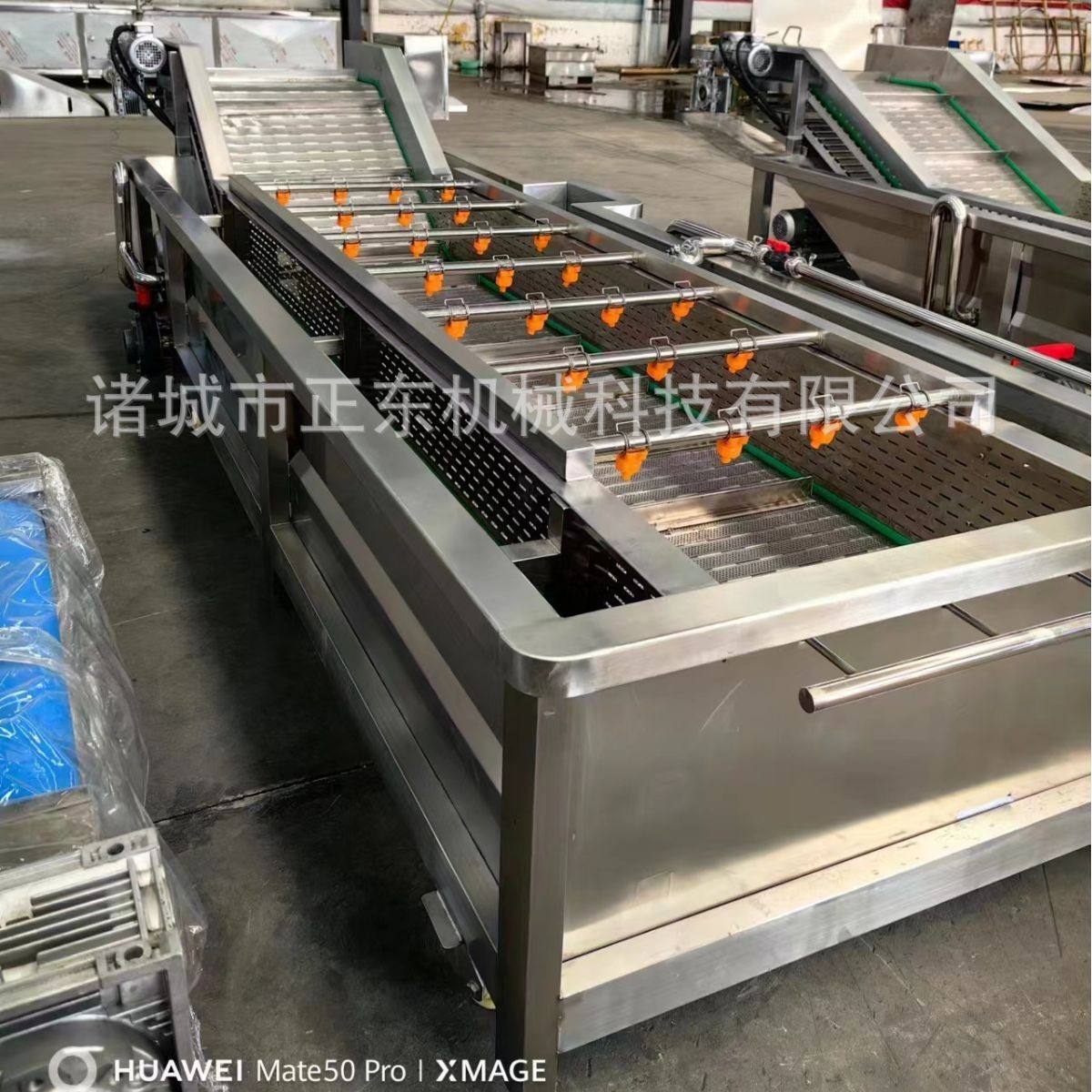 芋头地瓜清洗机 根茎类蔬菜毛辊清洗设备 胡萝卜毛辊清洗机图3