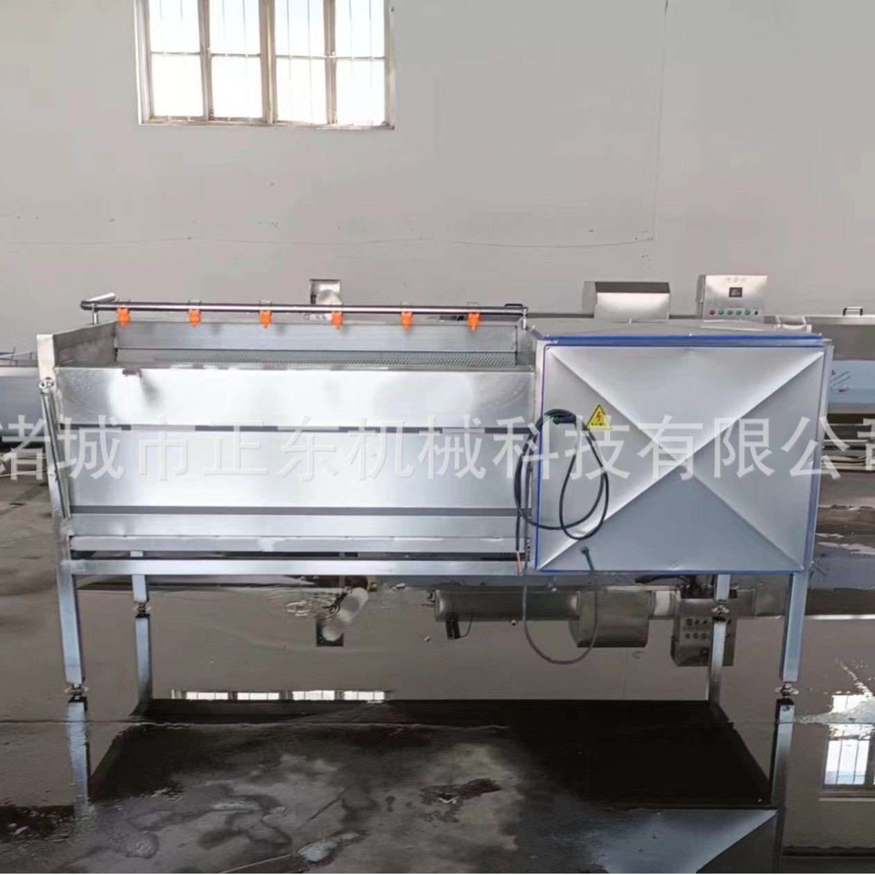 贝壳类海鲜毛辊清洗机 花生土豆芋头根茎类毛辊清洗机 海蛎子清洗图4