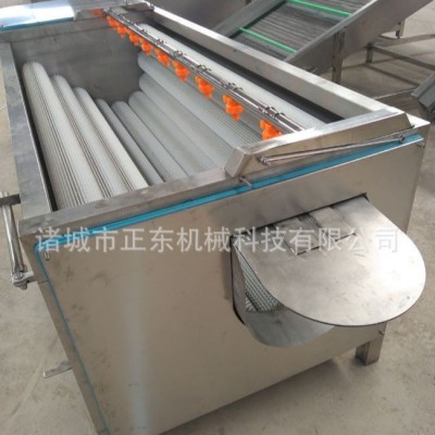 贝壳类海鲜毛辊清洗机 花生土豆芋头根茎类毛辊清洗机 海蛎子清洗