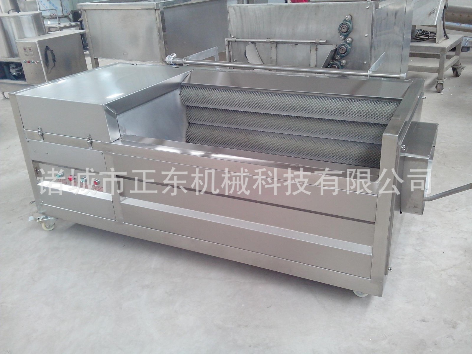 贝壳类海鲜毛辊清洗机 花生土豆芋头根茎类毛辊清洗机 海蛎子清洗图3