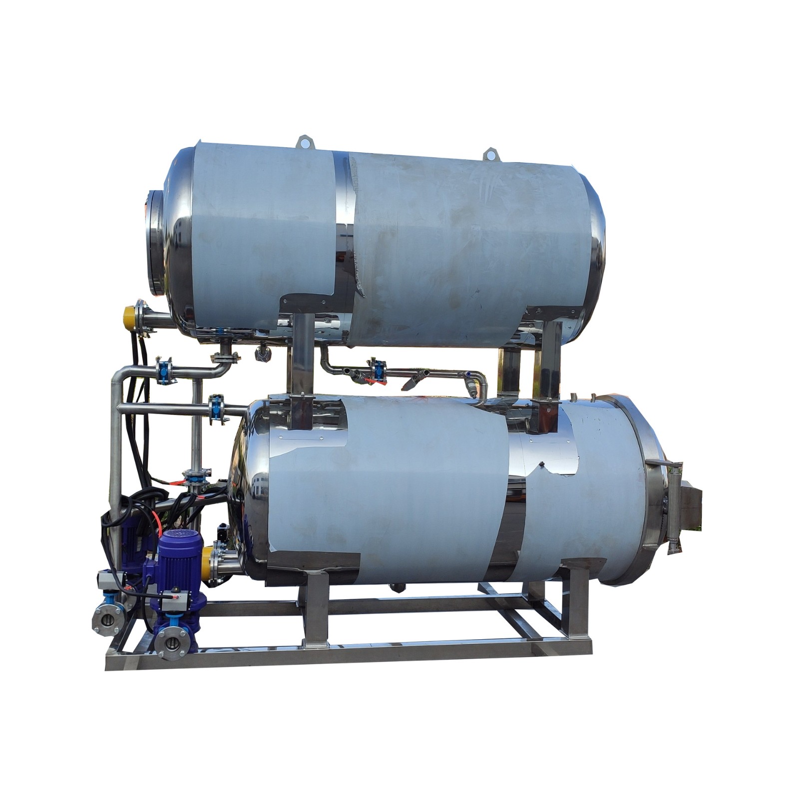 高温高压杀菌锅 多功能不锈钢水浴式鸭蛋肉制品包装袋食品杀菌锅图5