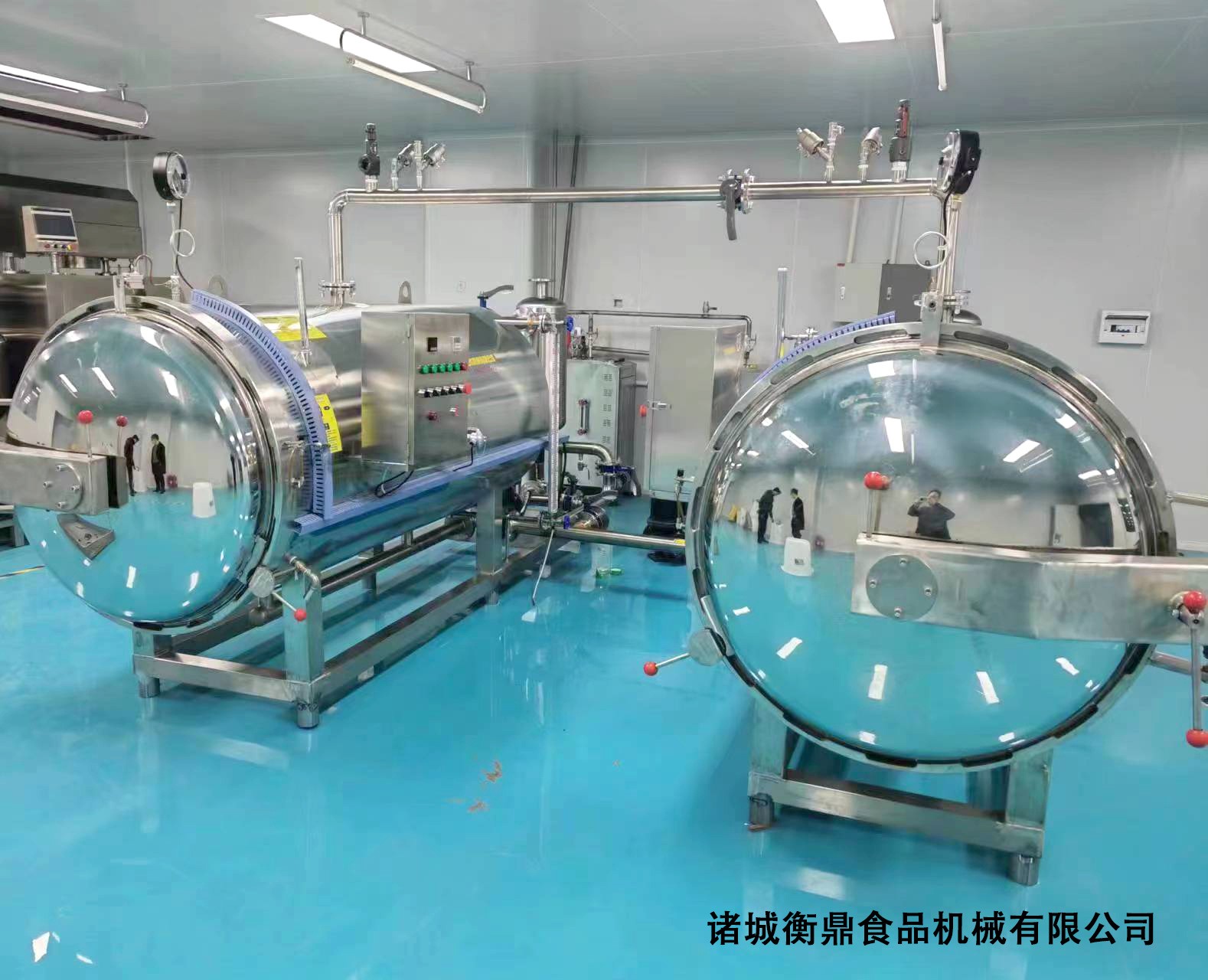 高温高压杀菌锅 多功能不锈钢水浴式鸭蛋肉制品包装袋食品杀菌锅图4