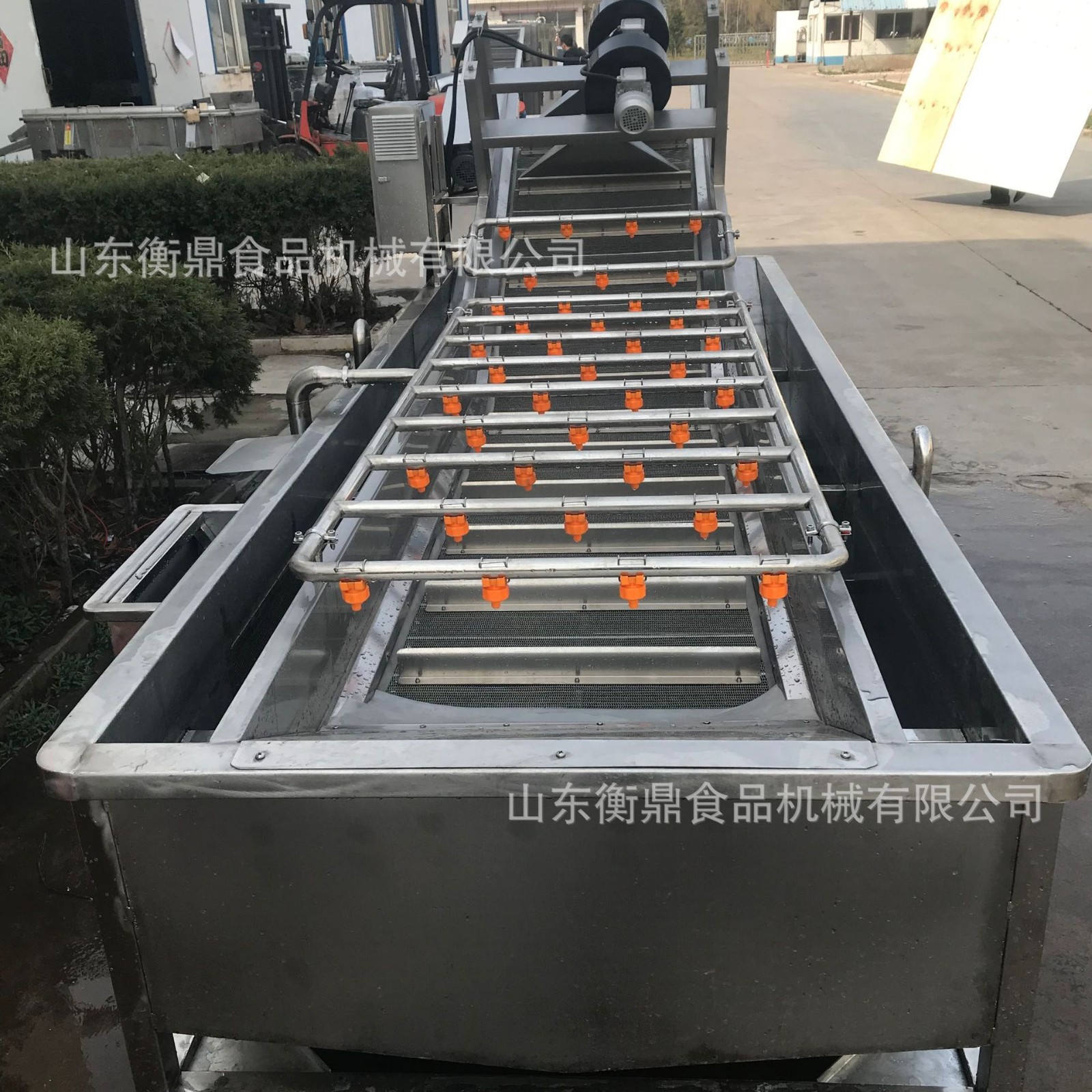 葡萄千禧果气泡清洗机 柿子李子樱桃全自动清洗设备 果蔬 清洗机图4