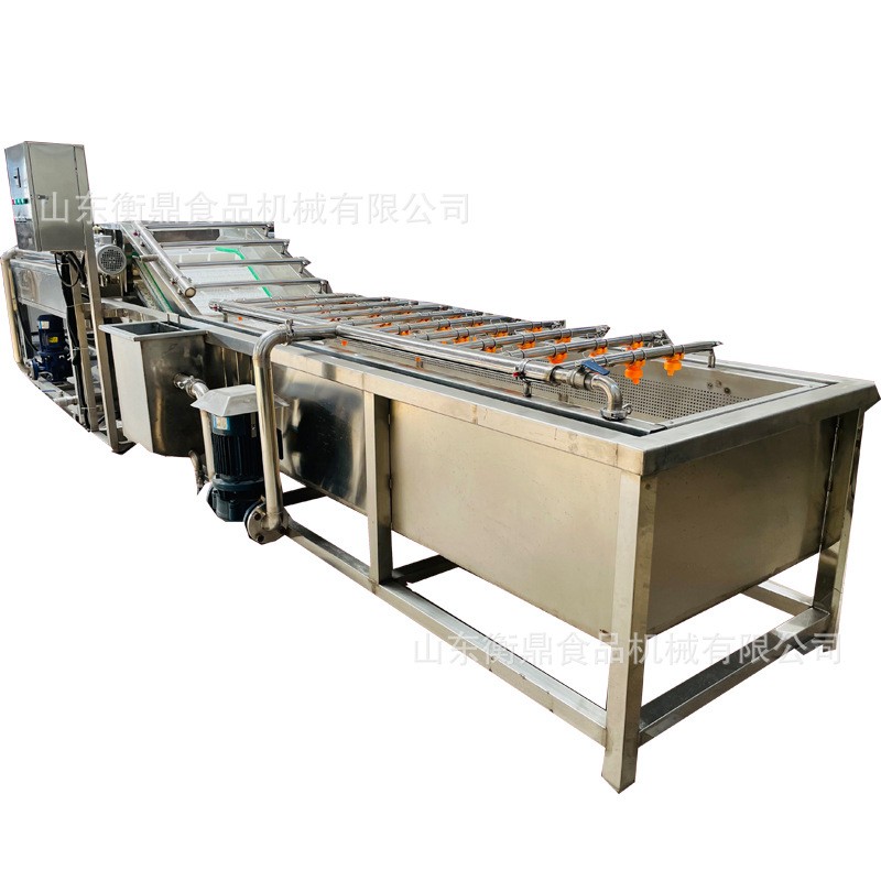 葡萄千禧果气泡清洗机 柿子李子樱桃全自动清洗设备 果蔬 清洗机图5